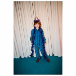 New Bobo Choses Pantalon Rayé Velours | Bleu