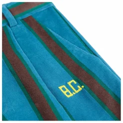 New Bobo Choses Pantalon Rayé Velours | Bleu