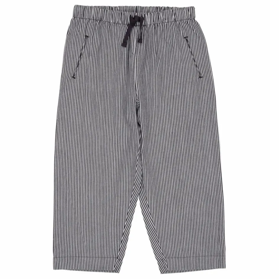 Online Copenhagen Colors Pantalon Rayures Coton Bio | Bleu marine