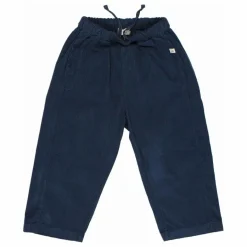 Sale Búho Pantalon Soft Velours Côtelé Coton Bio | Bleu marine