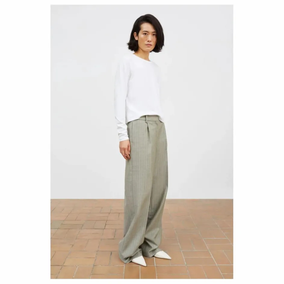 Sale Pantalon Thom Rayé Laine | Femme Pantalons
