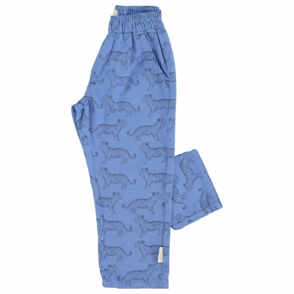 Piupiuchick Pantalon Tiger Coton Bio | Bleu