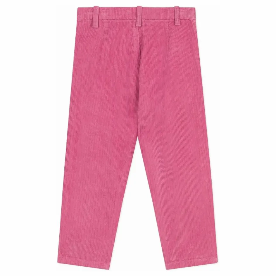 Clearance Petit Bateau Pantalon Velours Côtelé Coton Bio | Rose bonbon
