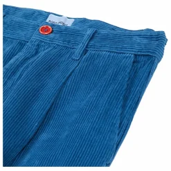 Discount Bobo Choses Pantalon Velours Côtelé Coton Bio - Collection Femme | Bleu