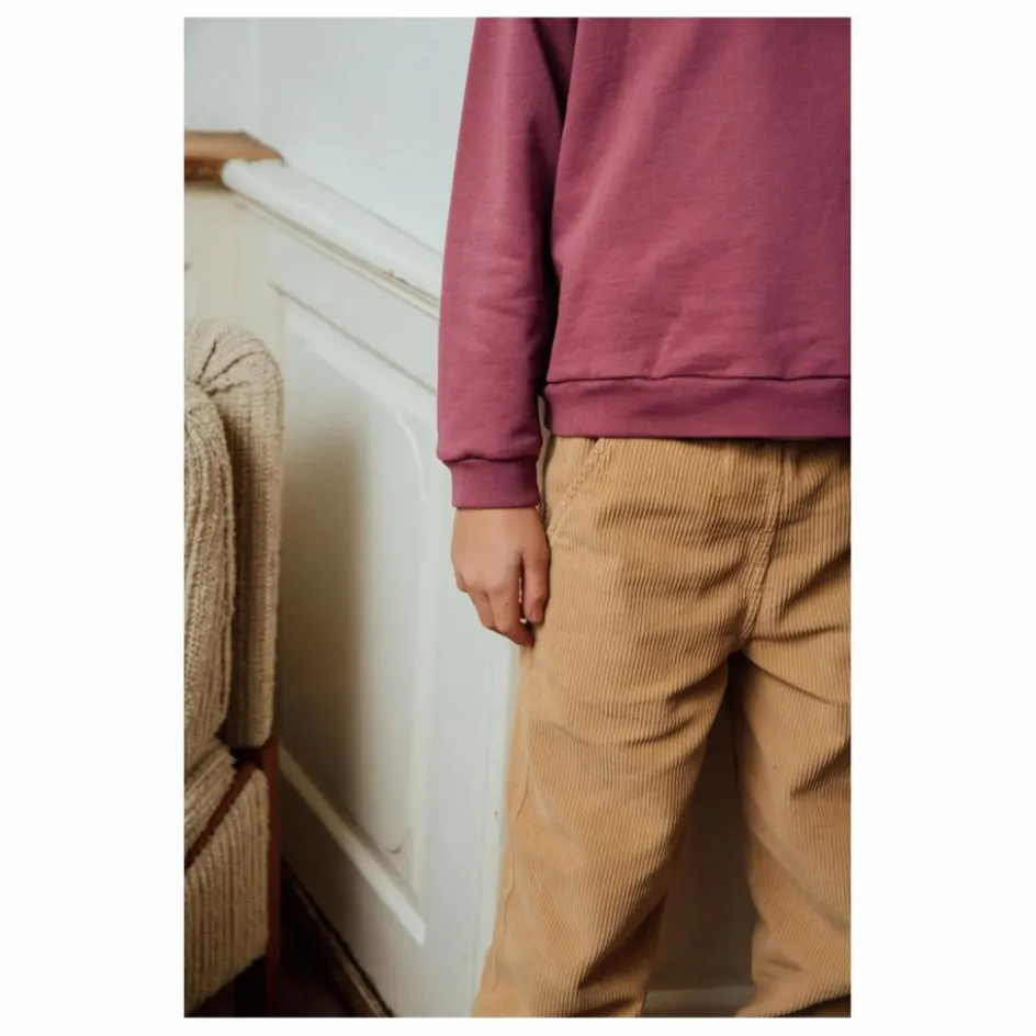 Online Matona Pantalon Velours Côtelé Coton Bio | Camel
