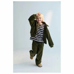 Best the new society Pantalon Velours Côtelé Nicol | Vert foncé