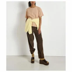 Femme American Vintage Pantalons*Pantalon Velours Côtelé Padow |