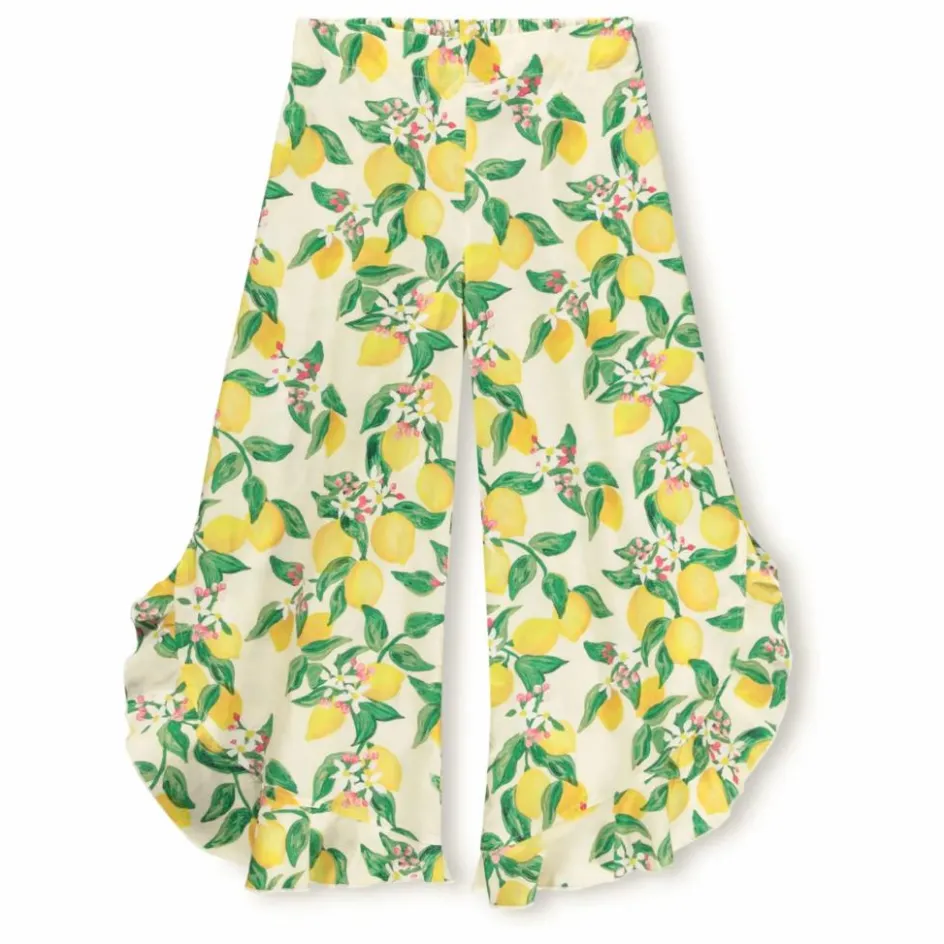 Molo Pantalon Volants Aretha Citrons ||Enfant Pantalons, Jeans|Pantalons Jeggings