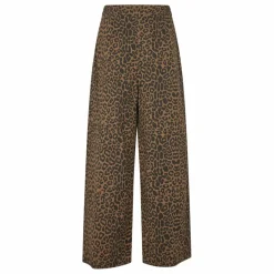 Outlet Lollys Laundry Pantalon Zola Léopard | Marron