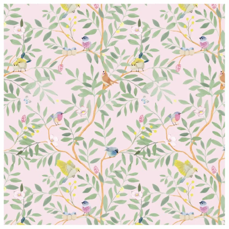 Hot MIMI'lou Papier Peint Printemps | Rose