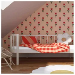 Season Paper Papier Peint Tulipe Joyeuse|Enfant Papiers Peints|Déco Murale Enfant