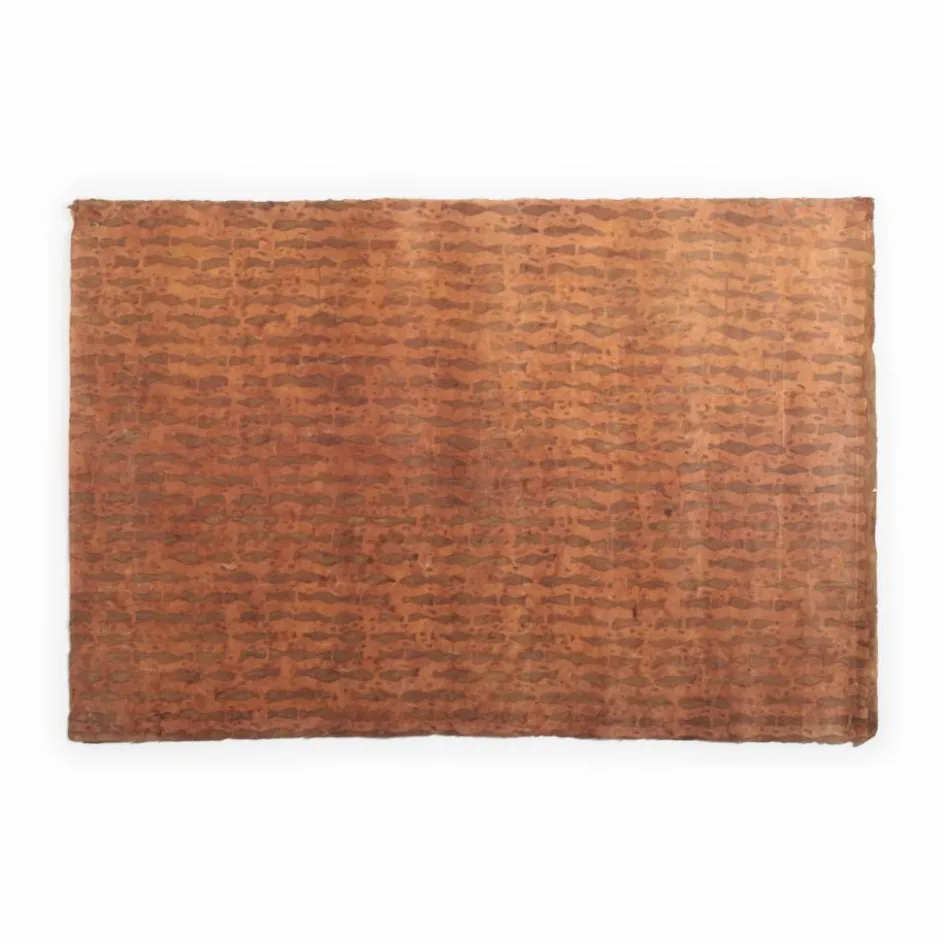 Online Le Monde Sauvage Papier-peint Weave Cuba - Set de 12 feuilles | Terracotta