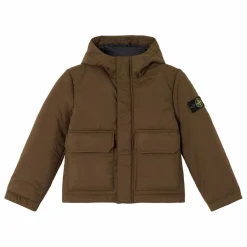 Outlet Parka Courte Logo | Enfant Manteaux, Blousons|Manteaux, Blousons