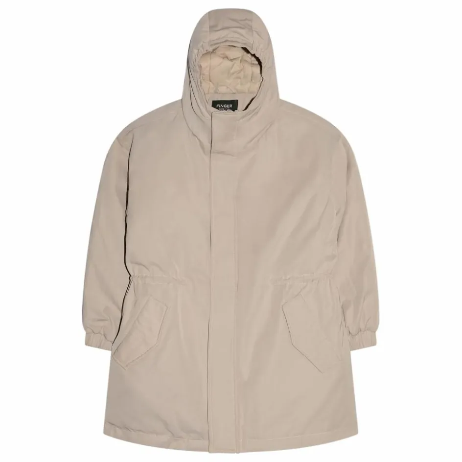 Outlet Finger in the nose Parka Doublée Fox Fibres Recyclées | Gris perle