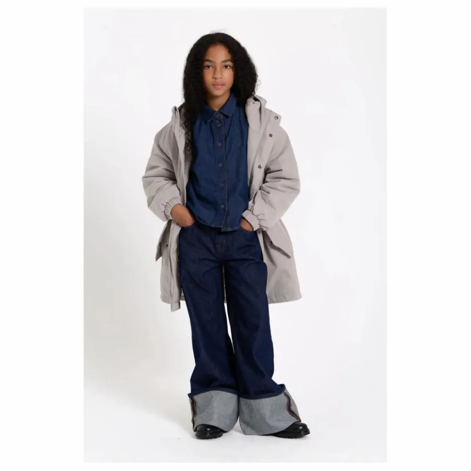 Outlet Finger in the nose Parka Doublée Fox Fibres Recyclées | Gris perle