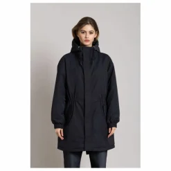 Best Smallable Woman Parka Doublée Zebra Fibres Recyclées | Noir