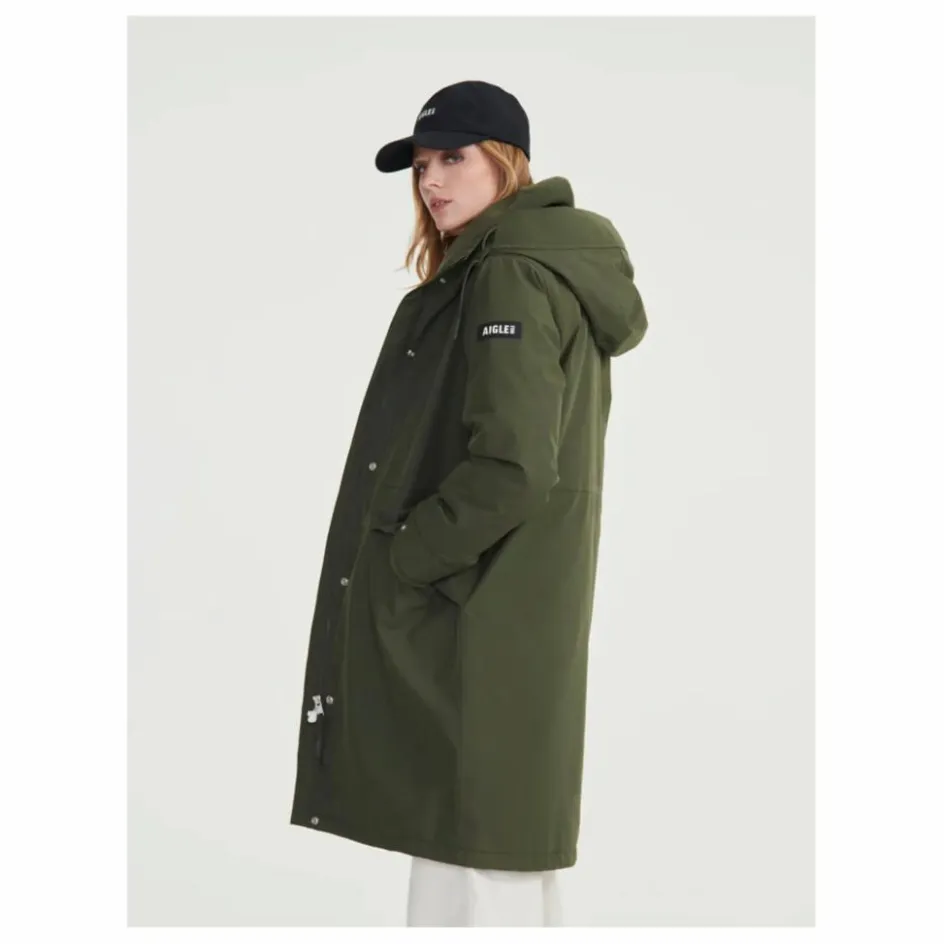 Femme Aigle Manteaux, Parkas*Parka Longue Matelassée Goretex |
