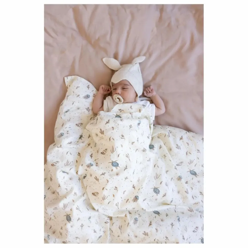 Sale Parure de lit Sea Garden | Linge De Lit Bébé|Linge De Lit Bébé