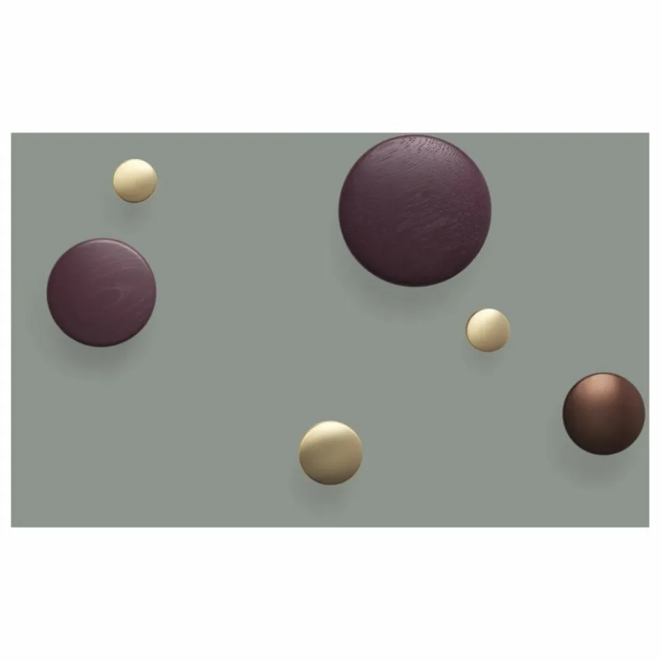 Clearance Muuto Patère en frêne The Dots | Bordeaux
