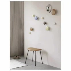 Discount Patères en laiton The Dots - Set de 5 | Petits Rangements