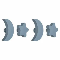Online Patères Stars & Moons - Lot de 4 | Enfant Patères, Paniers Enfant