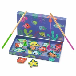 Djeco Jeux De Société|Jeux Éducatifs*Pêche à la ligne Fishing Colour