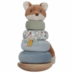 Online Little Dutch Peluche à empiler Renard FSC - Forest Friends | Bleu