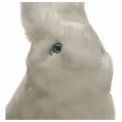 Discount La Pelucherie Peluche Lapin Léon 15 cm | Blanc