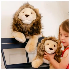 La Pelucherie Peluche Lion Melchior 40 cm || Doudous, Peluches|Doudous Et Peluches
