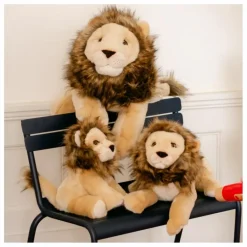 La Pelucherie Peluche Lion Melchior 40 cm || Doudous, Peluches|Doudous Et Peluches