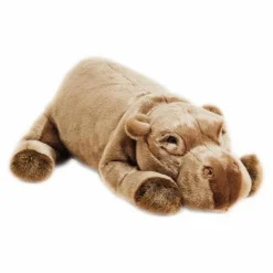 New La Pelucherie Peluche Mon Hippo Edgar | Gris foncé