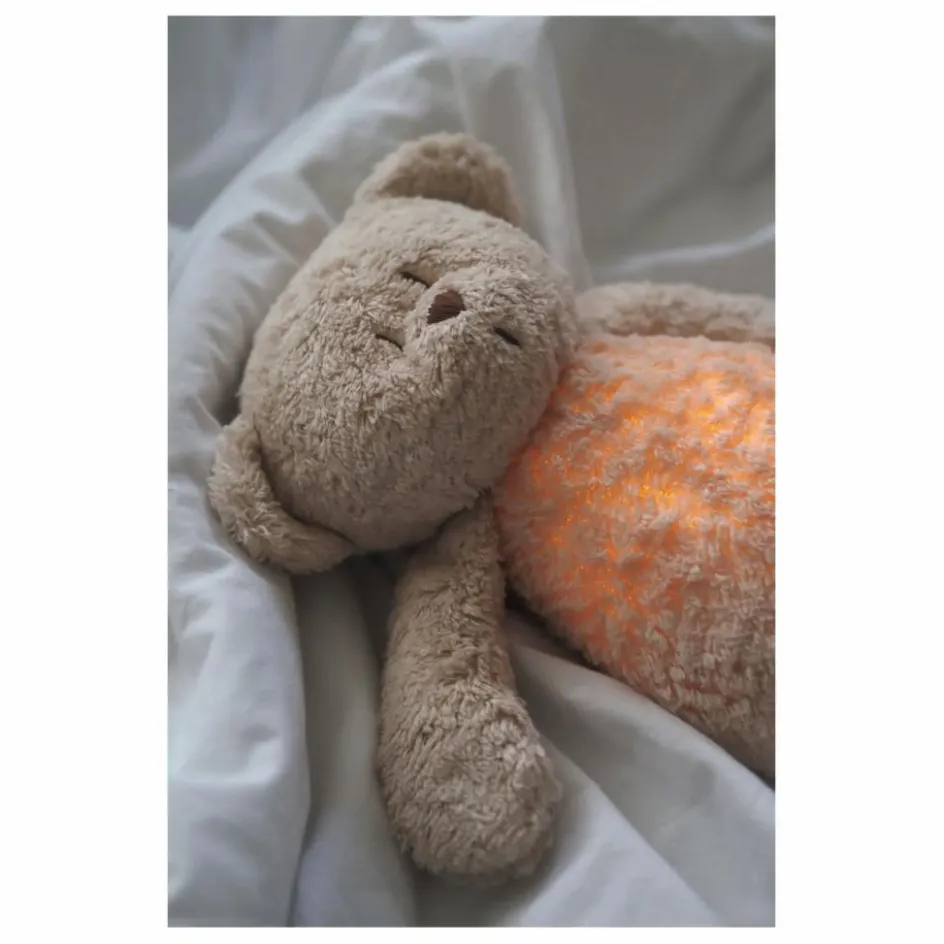 Outlet Moonie Peluche Ourson veilleuse musicale | Sable