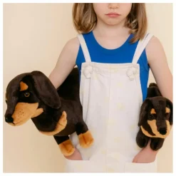 La Pelucherie Doudous, Peluches|Doudous Et Peluches*Peluche Teckel Eugène 25 cm |