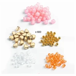 Hot Djeco Perles Alphabets - Boîte de 1000 | Orange