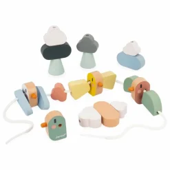 Hot Janod Perles Oiseaux Multicolore