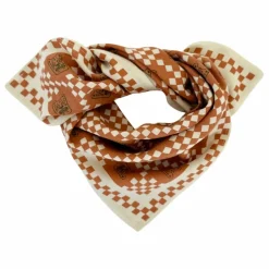 Clearance Apaches Petit Foulard Manika | Brun