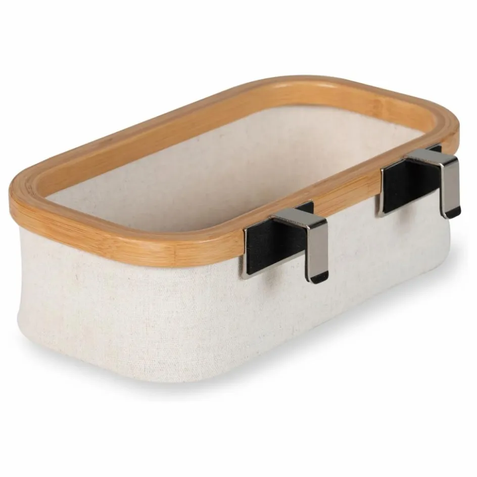 Discount Quax Petit panier à suspendre pour table à langer | Beige