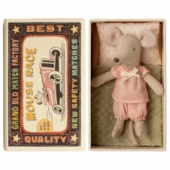 Clearance Petite sœur souris dans sa boîte d'allumettes Maisons De Poupées