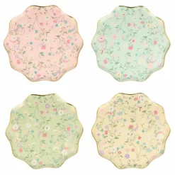 Clearance Petites assiettes en carton florales Ladurée - Set de 8 Enfant Décoration De Fête