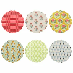 Petites assiettes réutilisables - x Molly Mahon - Set de 6 Enfant Vaisselle Enfant|Art De La Table