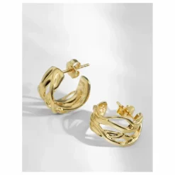 Louise Damas Petites Créoles Nami ||Femme Boucles D'Oreilles