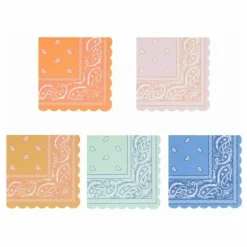 Meri Meri Petites serviettes en papier Western - Set de 16|Enfant Décoration De Fête
