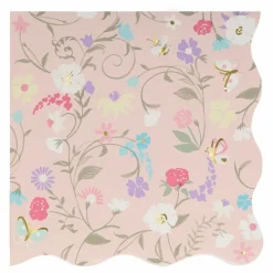 Enfant Meri Meri Décoration De Fête*Petites serviettes en papier florales Ladurée - Set de 16