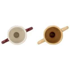 Bloomingville Mini Petites tasses en céramique Trophée - Set de 2|Enfant Vaisselle Enfant