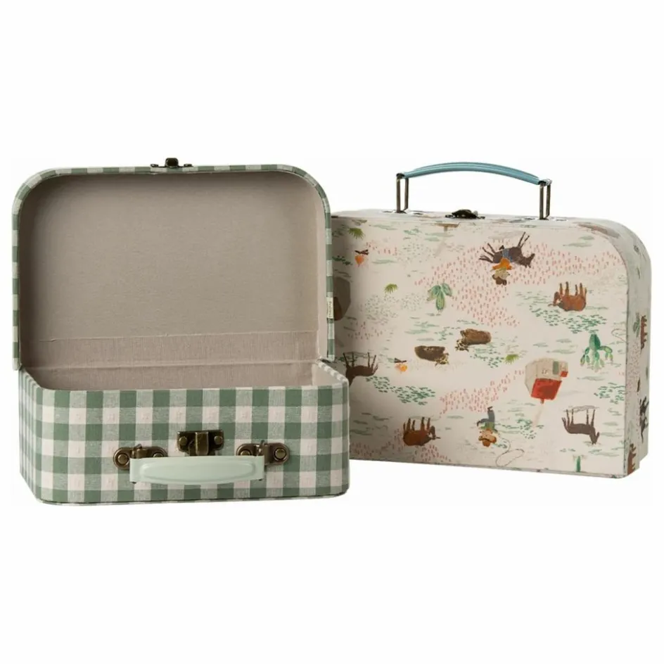 Maileg Poupées*Petites valises de rangement Pony - Set de 2