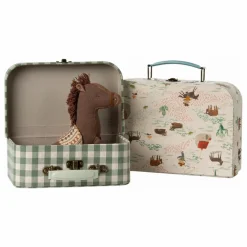 Maileg Poupées*Petites valises de rangement Pony - Set de 2