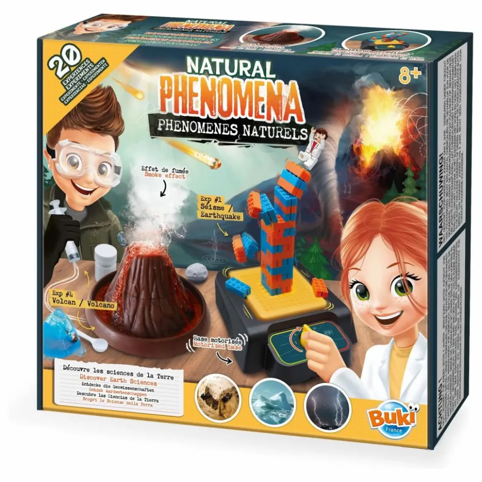 Buki Jeux Éducatifs*Phénomènes naturels - 20 expériences