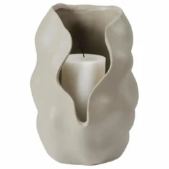 Broste Copenhagen Vases, Objets Déco*Photophore en grès Hekla |