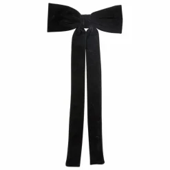 Online Becksöndergaard Pince Bow Velours | Noir