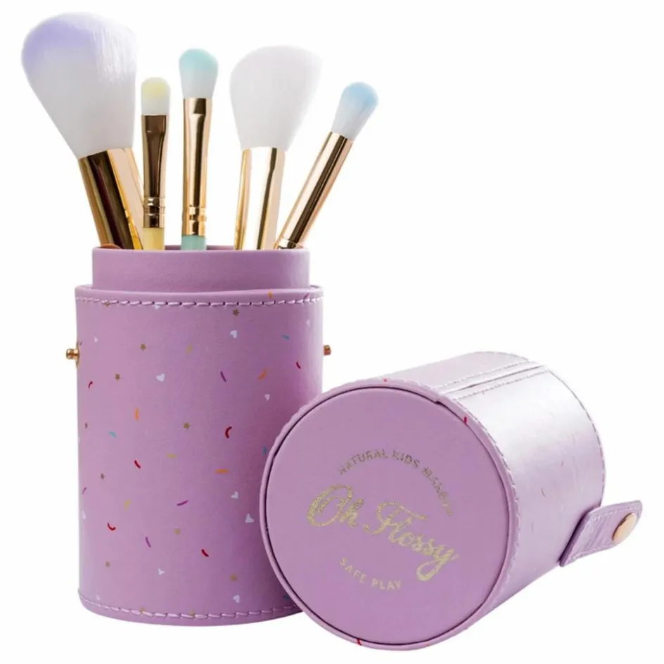 Discount Oh Flossy Pinceaux à maquillage Arc en ciel - Set de 5 Multicolore